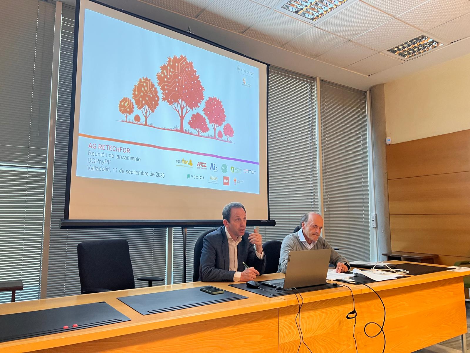 The RetechFOR Association advances in the digitization of the forestry sector in Castile and León