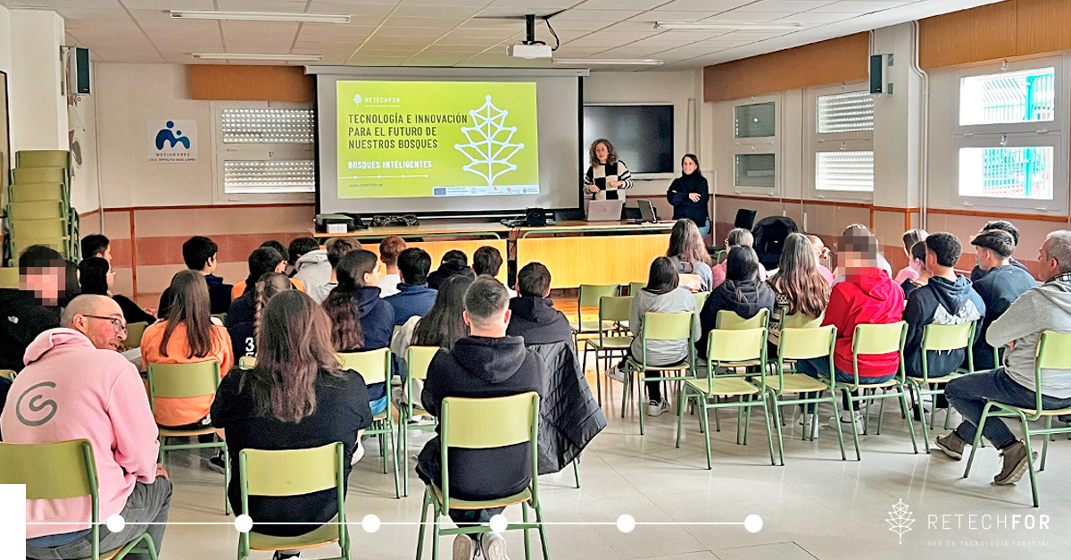 RetechFOR brings innovation and forestry technology to young people in Castile and León